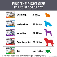 Frontline Plus dog 45-88# (3pk)