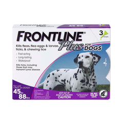 Frontline Plus dog 45-88# (3pk)