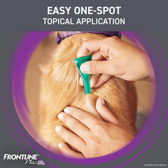 Frontline Plus dog 89-132# (3pk)