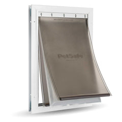 PetSafe Extreme Weather Aluminum Pet Door Large White – ZPA19-16854