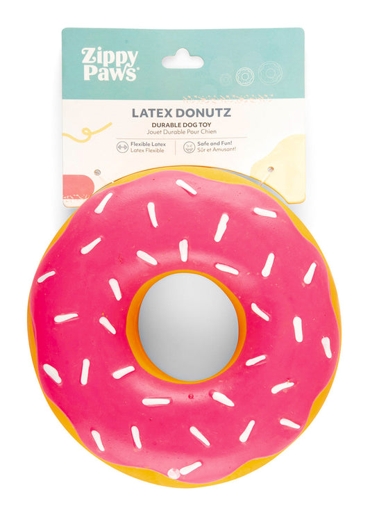 Latex Donutz, 6" Color: Strawberry