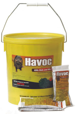 Havoc Rodenticide Pellets, 80 count