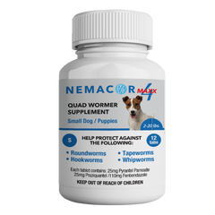 Nemacor Maxx 4 for Dogs, Beef, 12 ct Sz: Dog  2-20lb