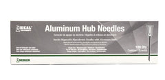 Aluminum Hub Needle 16G x 5/8", 100/box