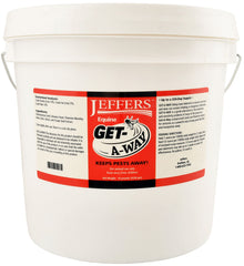 Jeffers Equine Get-A-Way Feed Additive Powder – Natural Garlic & Thiamine Supplement for Horses, Supports Comfort and Well-Being – 10lb
