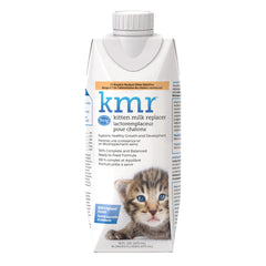 PetAg KMR Kitten Milk Replacer Liquid Supplement Ready-to-Feed Formula with Vitamins 16 fl-oz