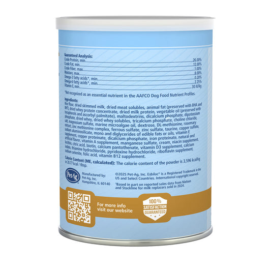 PetAg Esbilac Healthy Aging Powder for Adult and Senior Dogs 14 oz