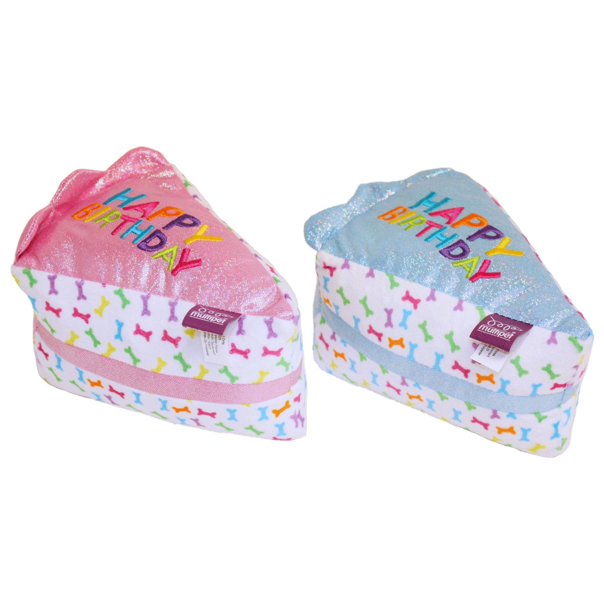 Birthday Cake Slice, 6", Assorted