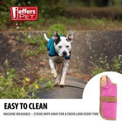Jeffers Breathe Comfort Ripstop Dog Blanket, Rose / Brown, 8" Small - Waterproof, Windproof, Breathable, Durable - Ideal for Outdoor, Indoor, Travel, Machine Washable Insulation