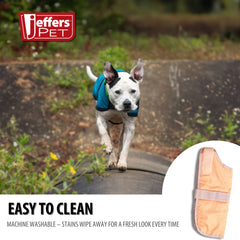 Jeffers Breathe Comfort Ripstop Dog Blanket, Apricot Tan Natural, 8" Small - Waterproof, Windproof, Breathable, Durable - Ideal for Outdoor, Indoor, Travel, Machine Washable Insulation