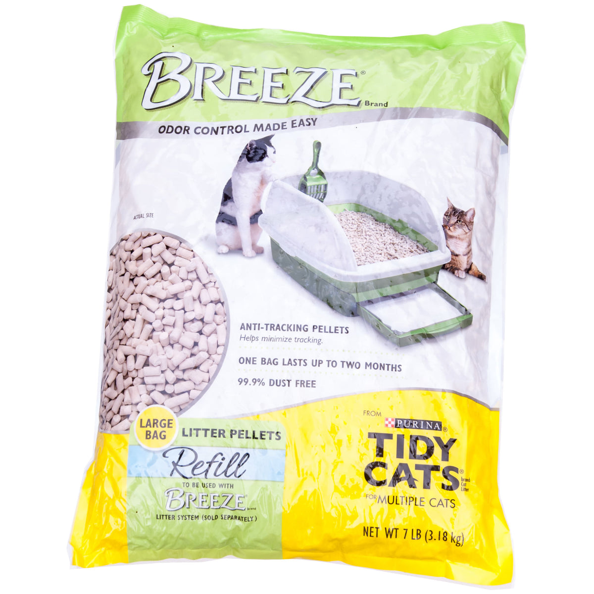 Tidy Cats Breeze Cat Litter Pellets - 7 lb.