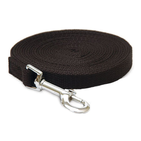 Cotton Web Training Leads 30' Color: Black