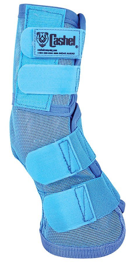 Crusader Leg Guards, set of 2 Color: Wounded Warrior Blue Size: Warm Blood