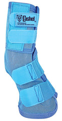 Crusader Leg Guards, set of 2 Color: Wounded Warrior Blue Size: Cob/Arabian