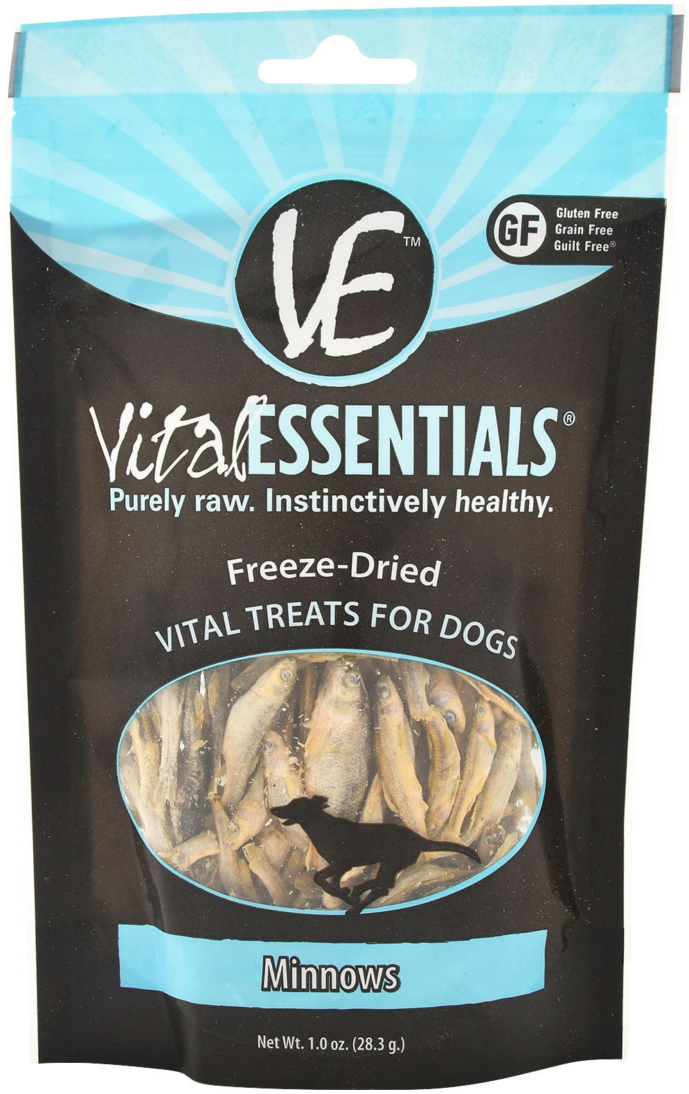 Vital Essentials Freeze-Dried Minnows Dog Treats, 1 oz.