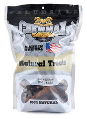 ChewMax Value Bags, Back Strap, 2.5 lb