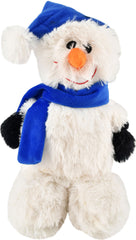 Fluffy Winter Plush Toy, Snowman
