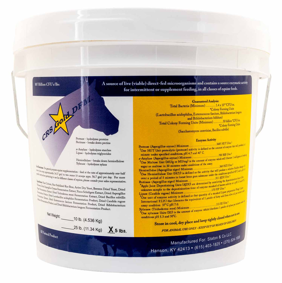 5 lb CRS Equine Gold Powder
