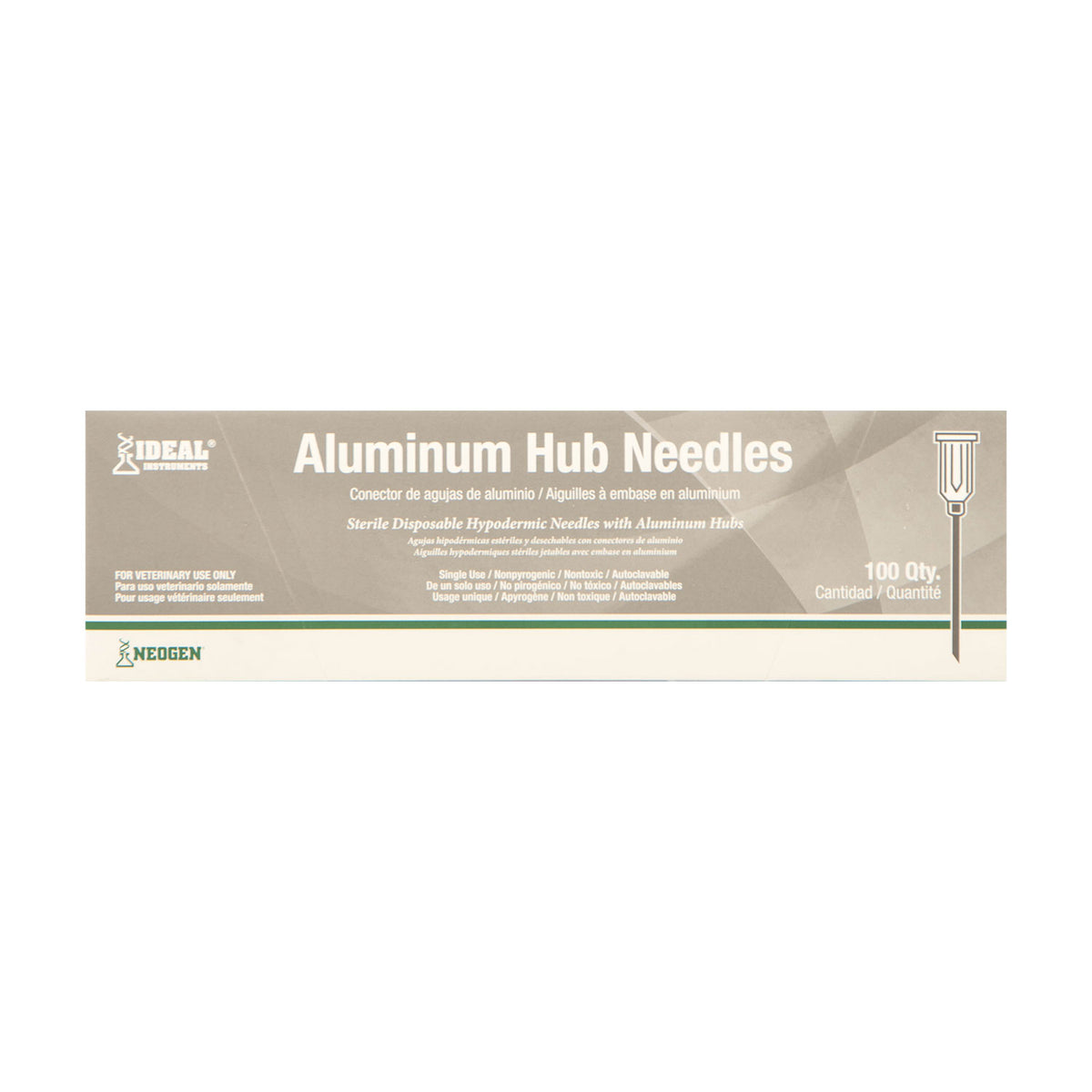 18 ga x 5/8" Alum Hub Needle (100)
