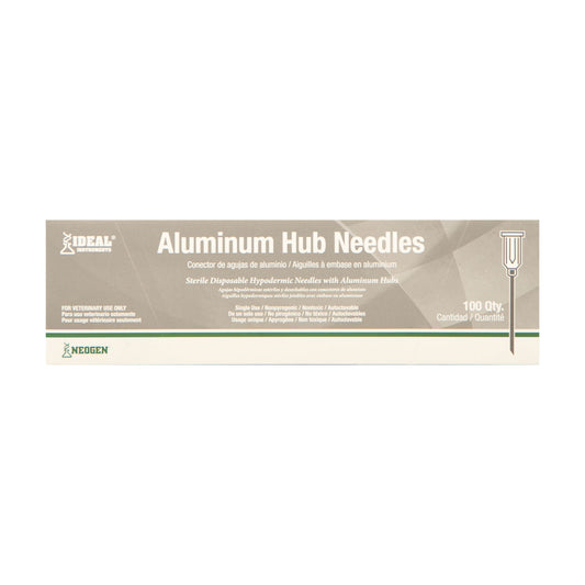 18 ga x 5/8" Alum Hub Needle (100)