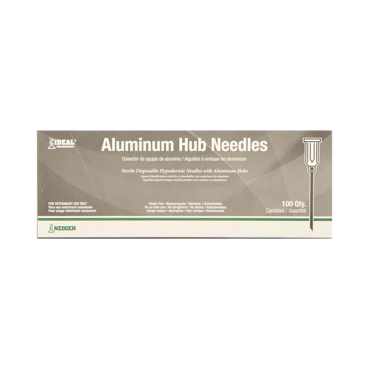 16ga x 1.5" Alum Hub Needle (100)