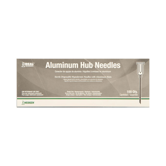 16ga x 1.5" Alum Hub Needle (100)