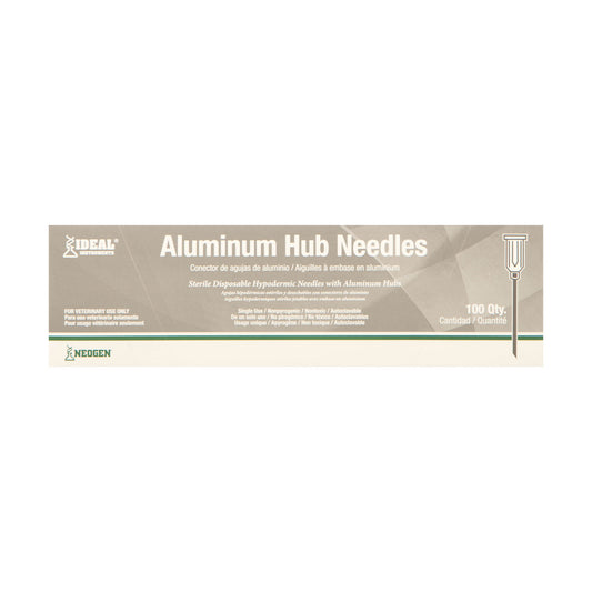18ga x 1.5" Alum Hub Needle (100)