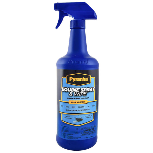 **Pyranha Equine Spray N' Wipe, 32 oz