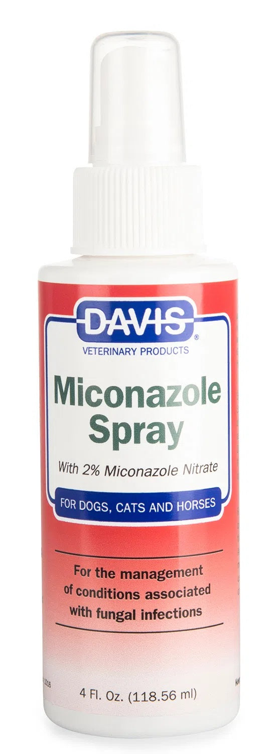 Spray de miconazol Davis al 2% de nitrato de miconazol, 118 ml