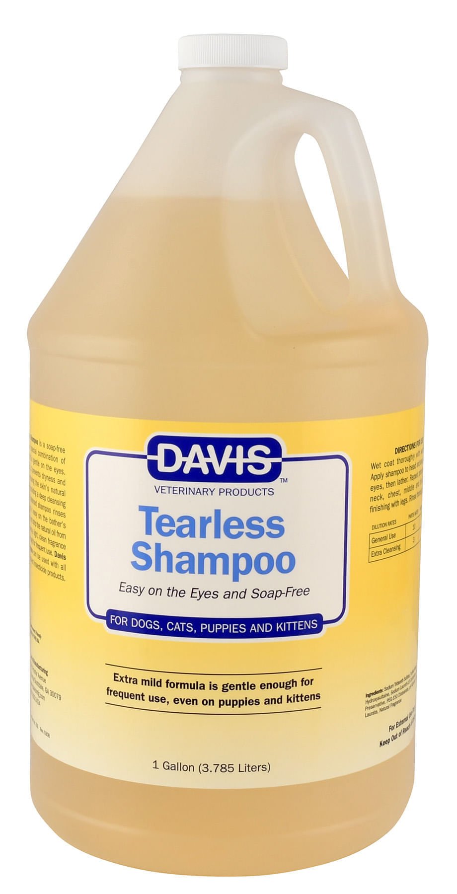 Davis Tearless Shampoo, gallon