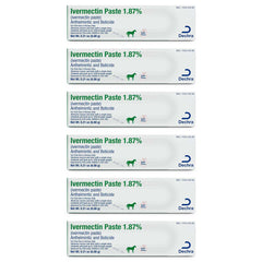Ivermectin Paste 1.87%, 6ct