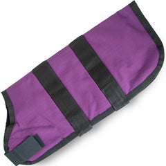 Jeffers Breathe Comfort Ripstop Dog Blanket, Purple / Black, 28" Large - Waterproof, Windproof, Breathable, Durable - Ideal for Outdoor, Indoor, Travel, Machine Washable Insulation