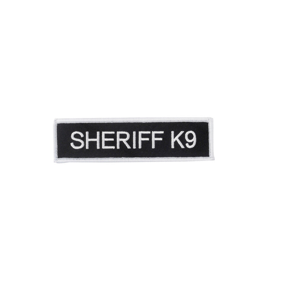 Boss Dog Tactical Harness Patch Sheriff K9, 1ea/SM