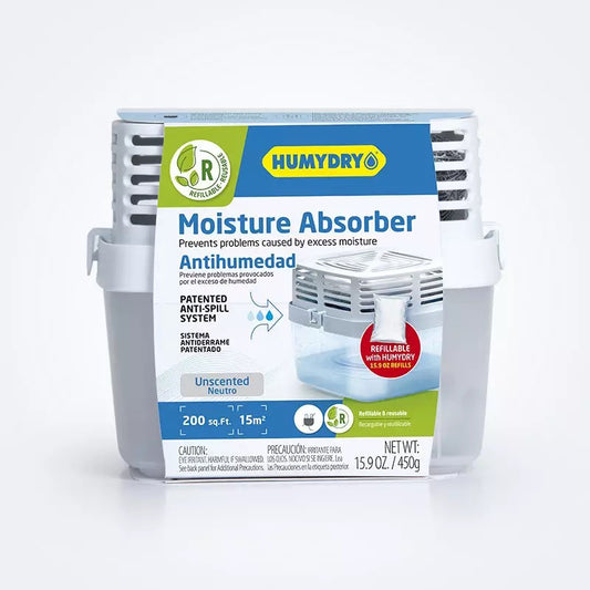 Humydry Premium 15.9 oz Moisture Absorber Device, Unscented