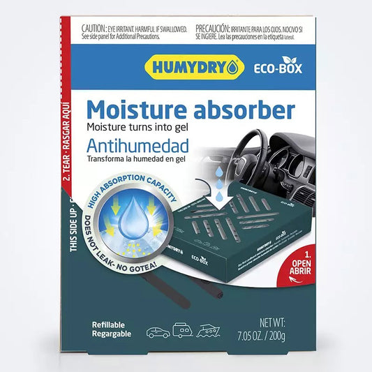 Humydry Gel Moisture Absorber 7.5 oz for Cars, RVs, & Boats, Eco-Friendly