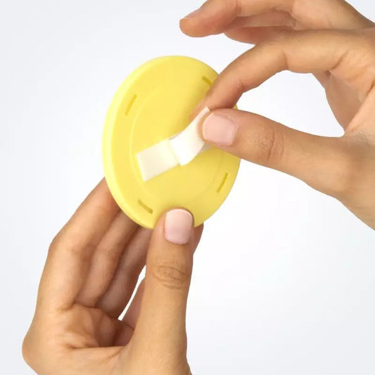Humydry 4 Pack Air Freshener Disc, Lemon