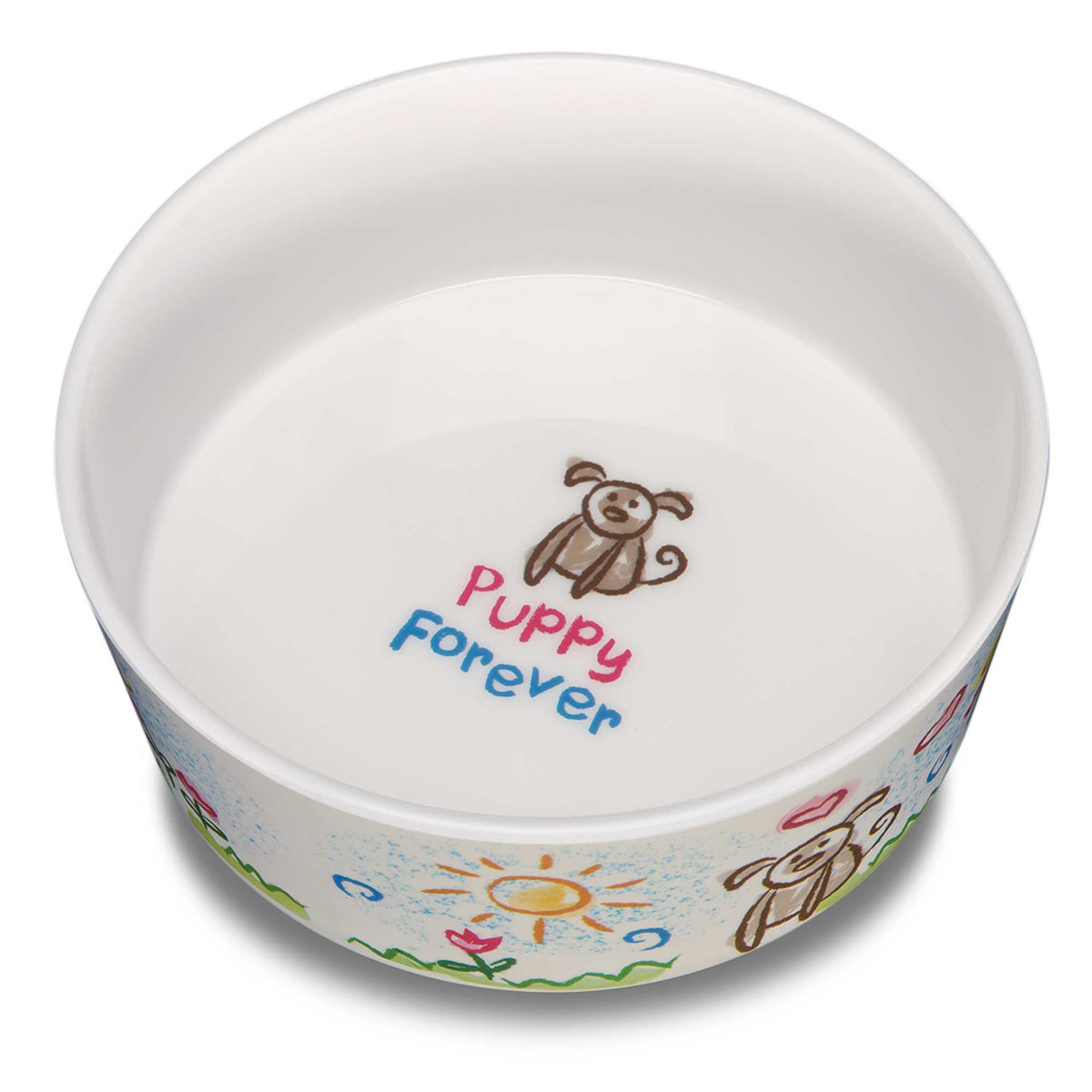 Loving Pets Dolce Moderna Bowl Puppy Forever, 1ea/SM