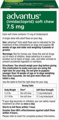 Advantus Soft Chew for Dogs 4-22 lb, 7.5mg, 7 count