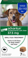 Advantus Soft Chew for Dogs 23-110 lb, 37.5mg, 7 count