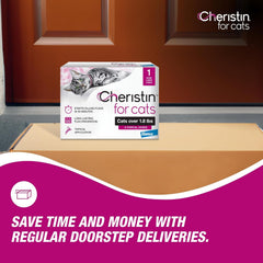 Cheristin Topical Flea Treatment for Cats, 3ct