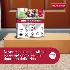 K9 Advantix II, Dogs 21-55 lbs, 2 pack