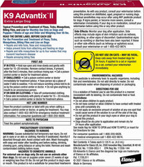 K9 Advantix II, Dogs 55 lbs & Over, 6 pack