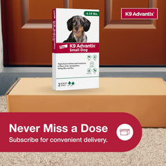 K9 Advantix Small Dog 2pk