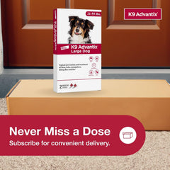 K9 Advantix Large Dog 2pk