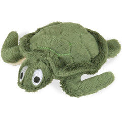 Jeffers Pet Plush Dog Toy with Squeaker, Green Turtle 4.5" - Soft Crinkle Fabric, Safe & Durable, Healthy Fun for Small & Medium Dogs, Interactive Play, Fetch, Tug - Best Gift for Active Games