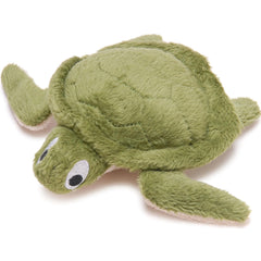 Jeffers Pet Plush Dog Toy with Squeaker, Green Turtle 4.5" - Soft Crinkle Fabric, Safe & Durable, Healthy Fun for Small & Medium Dogs, Interactive Play, Fetch, Tug - Best Gift for Active Games