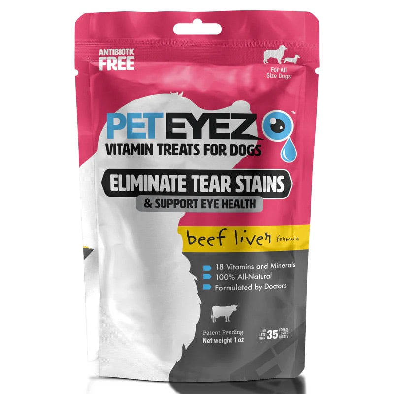 PetEyez Vitamin Treats, Beef Liver