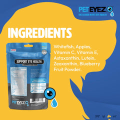 PetEyez Vitamin Treats, Whitefish