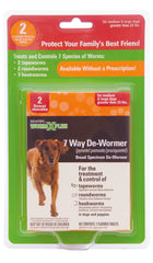Sentry HC WormX Plus 7-Way Dewormer, Large, 2 ct