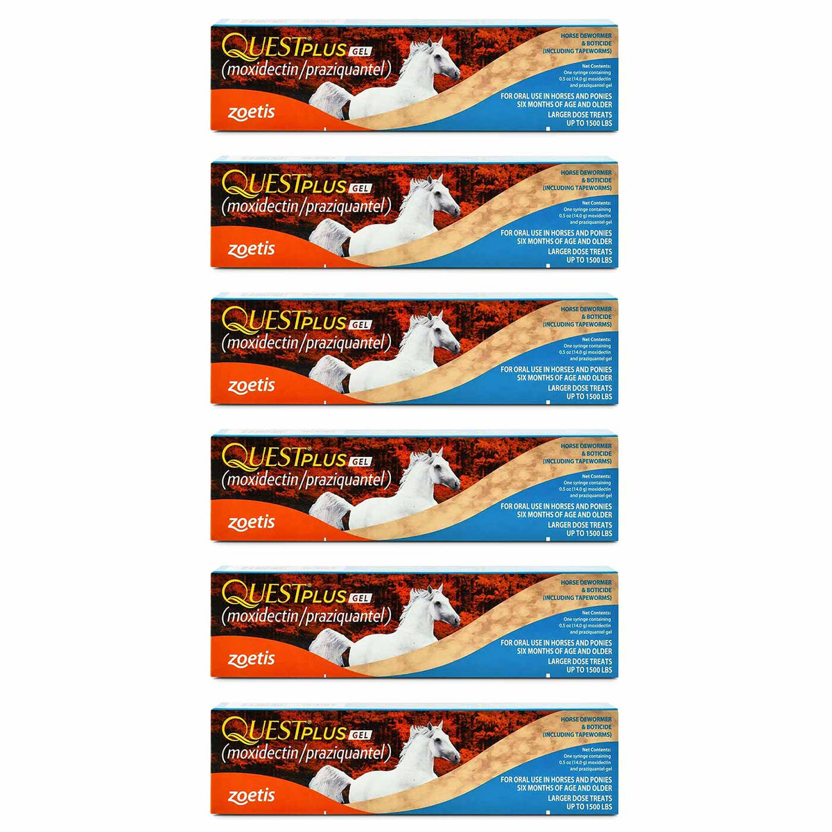 Quest Gel Plus, 6ct